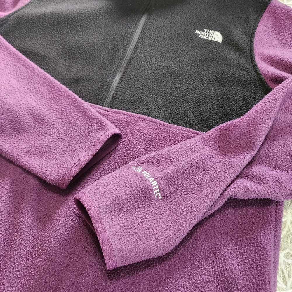 The North Face Half Zip Front Polartec Pullover Sweater - Picture 5 of 14